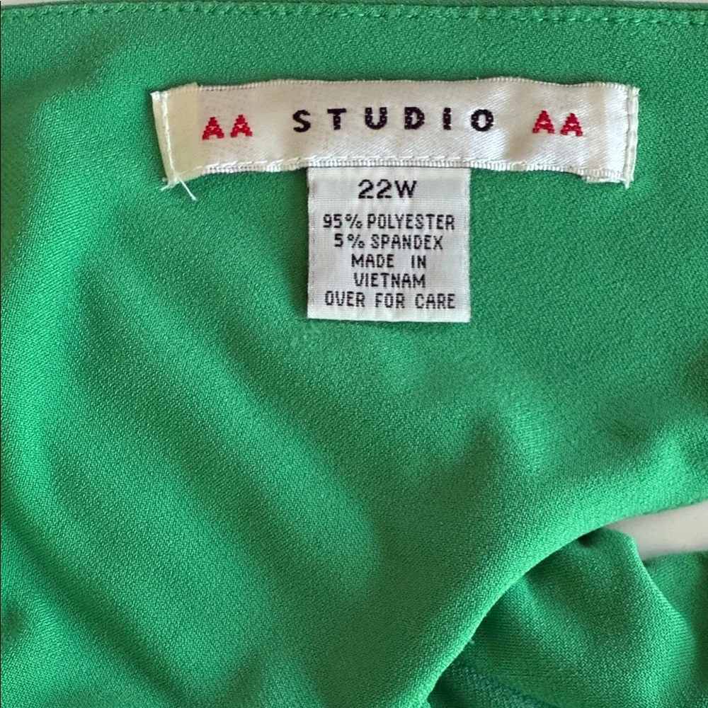 Aa Studio Emerald Green Midi Dress - Picture 2 of 8